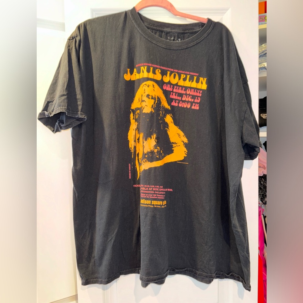 Janis Joplin band t shirt